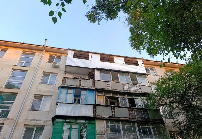 Металлокаркас балкона с обшивкой 5 эт | Жилой